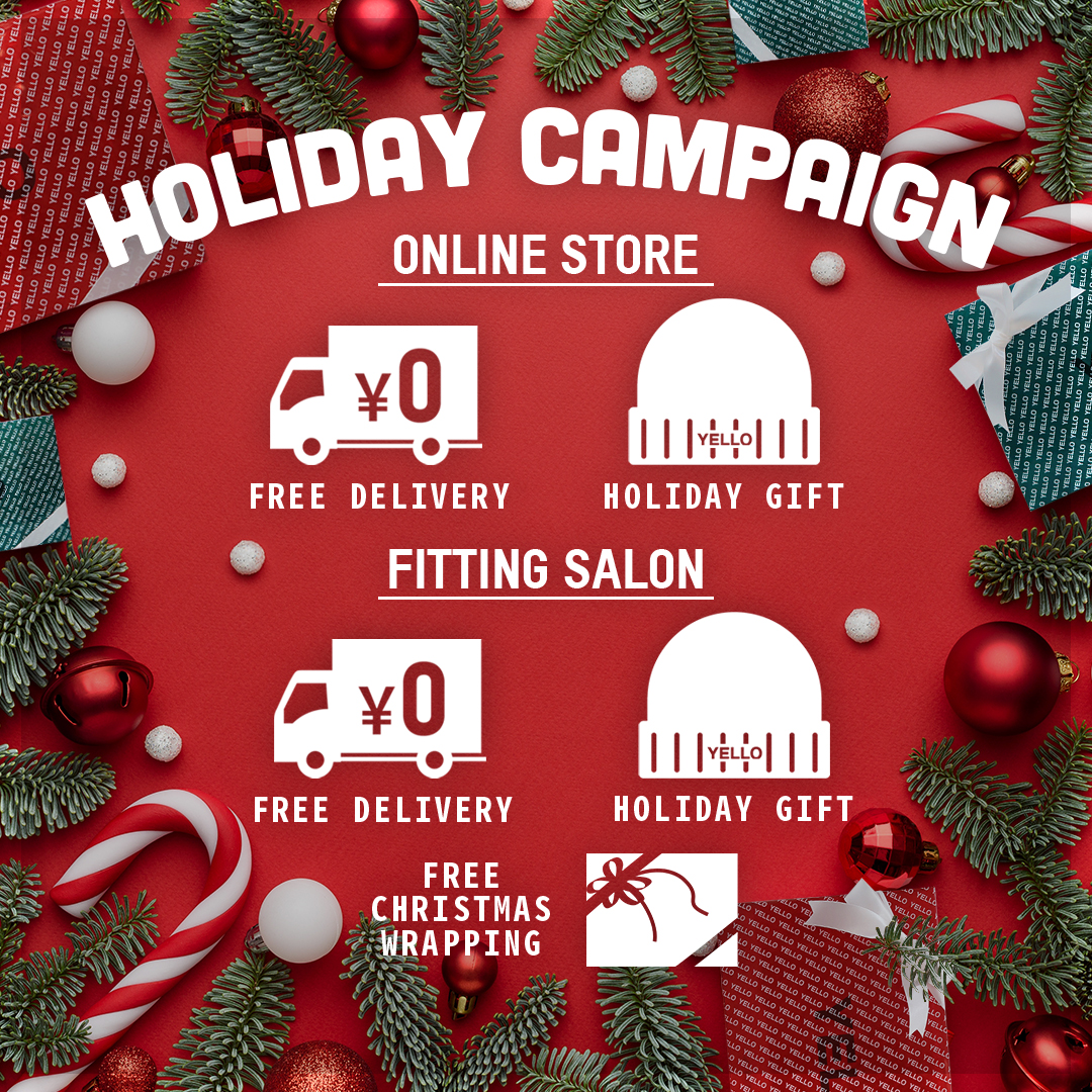 YELLO / HOLIDAY CAMPAIGN START!!